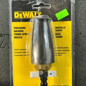 Universal Turbo Nozzle with QC Connections for Hot/Cold Water 4500 PSI Pressure