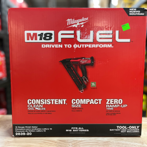 M18 FUEL 18-Volt Lithium-Ion Brushless Cordless Gen II 15-Gauge Angled Finish Na