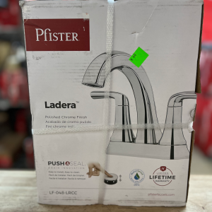 Pfister Ladera 4in Centerset Double Handle Polished Chrome Faucet