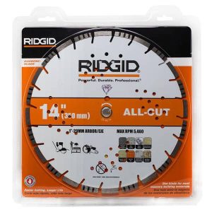 RIDGID 14 in. All-Cut Segmented Rim Diamond Saw Blade 25-AC14
