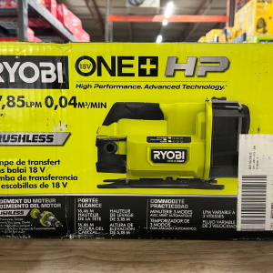 RYOBI ONE+ HP 18V Brushless 1/4 hp Cordless Transfer Pump