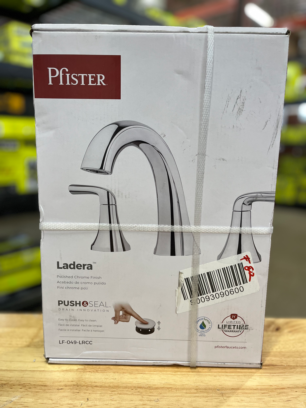 Pfister Ladera 8 in. Widespread Double Handle Bathroom Faucet in Polished Chrom