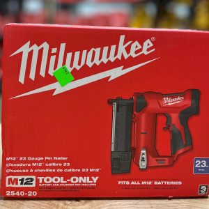 M12 12-Volt 23-Gauge Lithium-Ion Cordless Pin Nailer (Tool-Only)