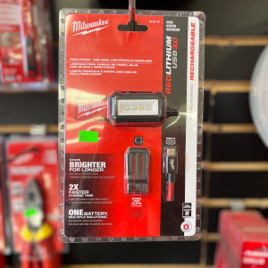 Milwaukee Headlamp USB Rechargeable Low-Profile