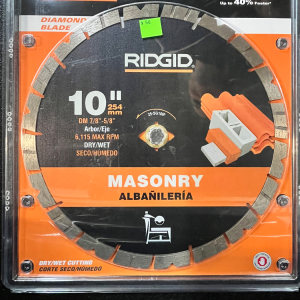 10 in. Masonry Cutting Segmented Rim Diamond Saw Blade