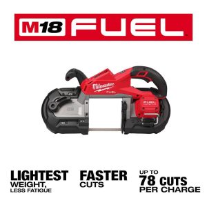 Milwaukee M18 FUEL 18V Brushless Cordless Deep Cut Band Saw (Tool-Only)