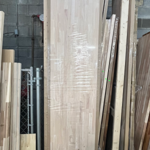 10 foot solid birch butcher block