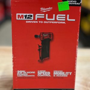 M12 FUEL 12V Lithium-Ion Brushless Cordless 1/4 in. Right Angle Die Grinder (Too