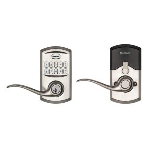 Kwikset SmartCode 917 Satin Nickel Keypad Electronic Single-Cylinder Tustin Doo
