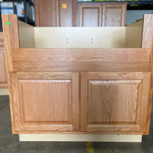 Hampton 36 in. W x 24 in. D x 34.5 in. H Assembled Apron-Front Sink Base Kitchen
