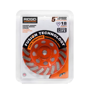 5 in. 18-Segment Turbo Cup Grinding Wheel Power Tool Accessory