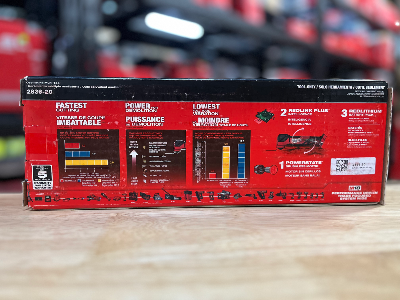 M18 FUEL 18-Volt Lithium-Ion Cordless Brushless Oscillating Multi-Tool