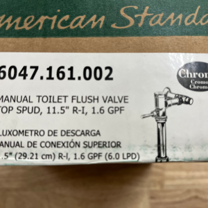 American Standard Ultima Manual 1.6 GPF Exposed Flushometer for 1-1/2 in. Top S