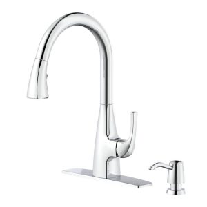 Glacier Bay Calandine Single-Handle Pull-Down Sprayer Kitchen Faucet