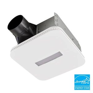 Broan-NuTone Flex 80 CFM Bathroom Exhaust Fan with CleanCover Grille, ENERGY ST