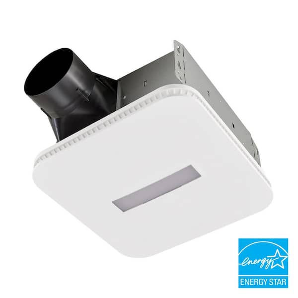 Broan-NuTone Flex 80 CFM Bathroom Exhaust Fan with CleanCover Grille, ENERGY ST