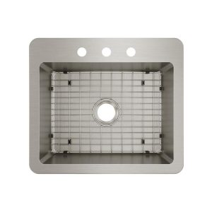 Elkay Avenue 25 in. Drop-In/Undermount Single Bowl 18-Gauge Stainless Steel Kit