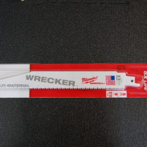 Milwaukee 9 in. 7/11 TPI WRECKER Demolition Multi-Material Cutting SAWZALL Reci