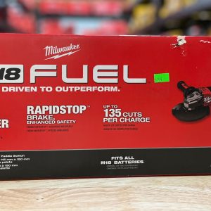 M18 FUEL 18-Volt Lithium-Ion Brushless Cordless 4-1/2 in./6 in. Braking Grinder