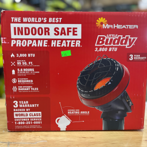Mr. Heater 3,800 BTU Little Buddy Radiant Propane Indoor/Outdoor Space Heater M