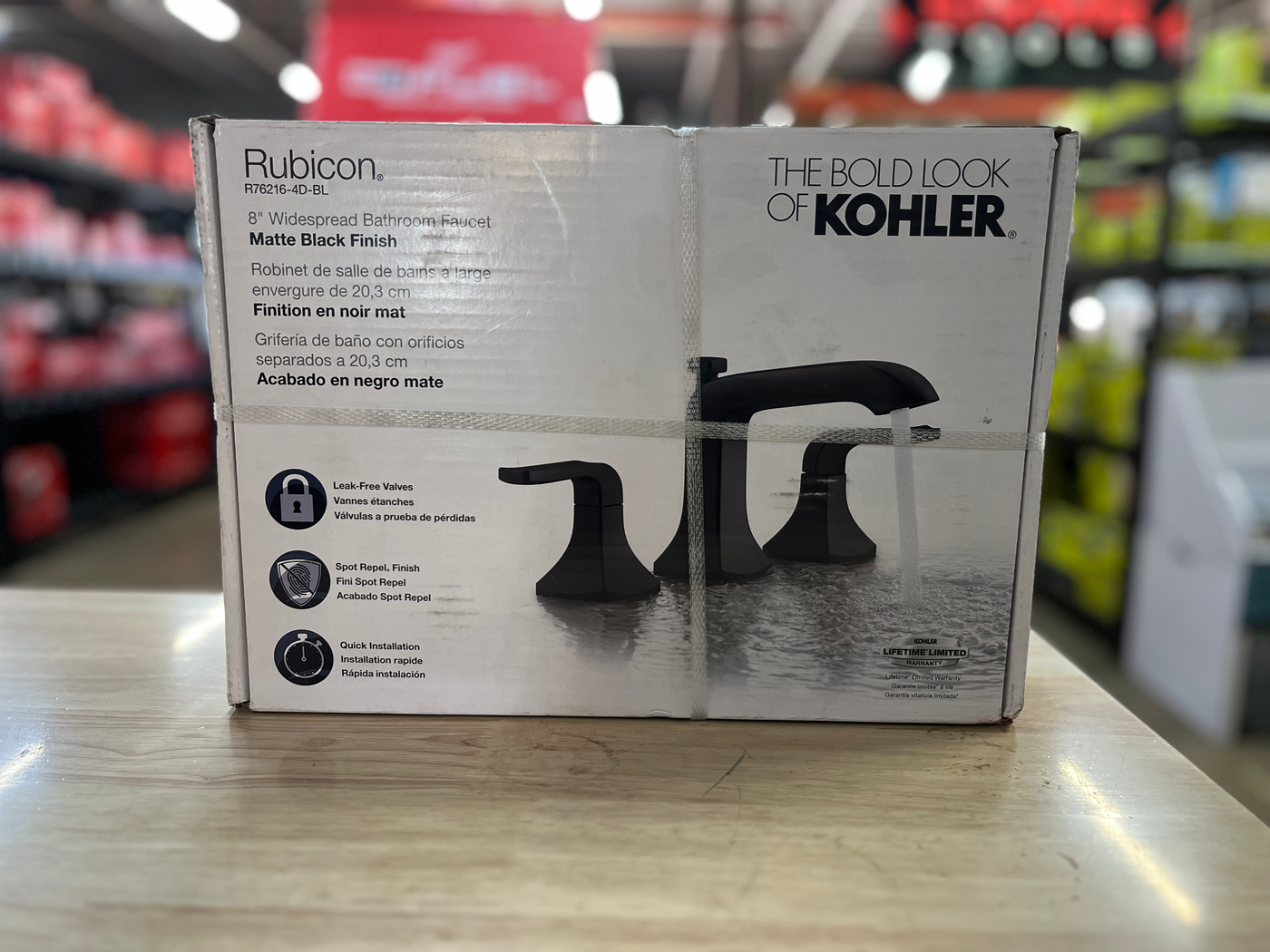 Rubicon 8 in. Widespread 2-Handle Bathroom Faucet