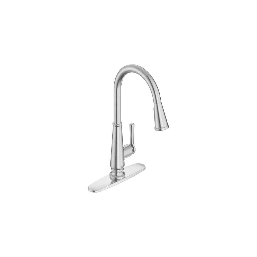 American Standard Palestra Single Handle Pull Down Sprayer Kitchen Faucet with