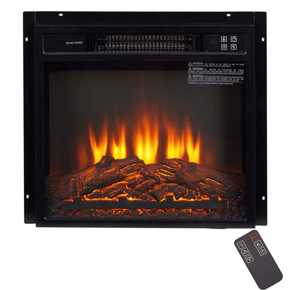 18 in. Electric Fireplace Insert