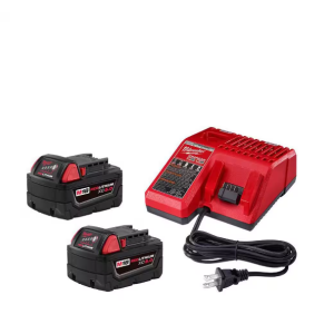 M18 18-Volt Lithium-Ion XC Starter Kit with Two 5.0Ah Batteries and Charger