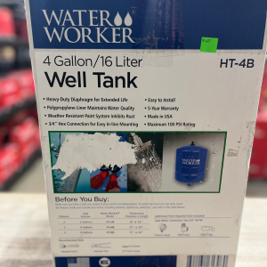 Water Worker 4 Gal. Pressurized Well Tank HT4B