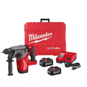 M18 FUEL 18V Lithium-Ion Brushless 1 in. Cordless SDS-Plus Rotary Hammer Kit wit