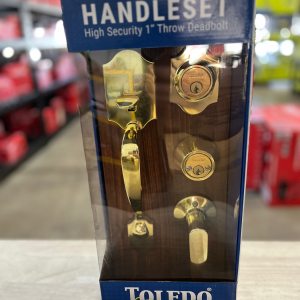 Toledo Fine Locks High Security 1” Throw Deadbolt