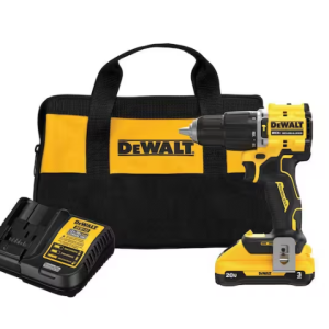 ATOMIC 20-Volt Lithium-Ion Cordless 1/2 in. Compact Hammer Drill with 3.0Ah Batt