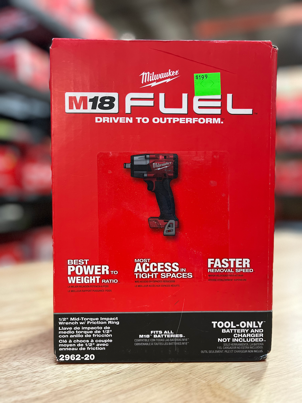 M18 FUEL Gen-2 18V Lithium-Ion Brushless Cordless Mid Torque 1/2 in. Impact Wren