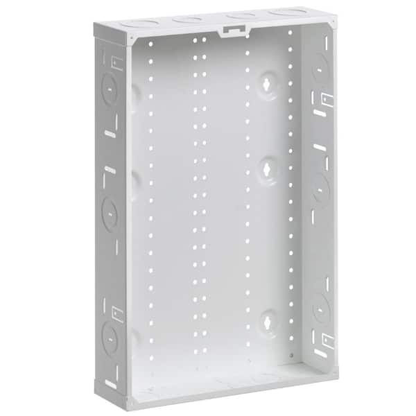Leviton 21 in. Structured Media Enclosure, White