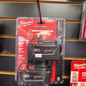 Milwaukee double 5.0 battery