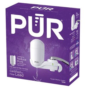 PUR Faucet Mount Filtration System, White FM3333BV2