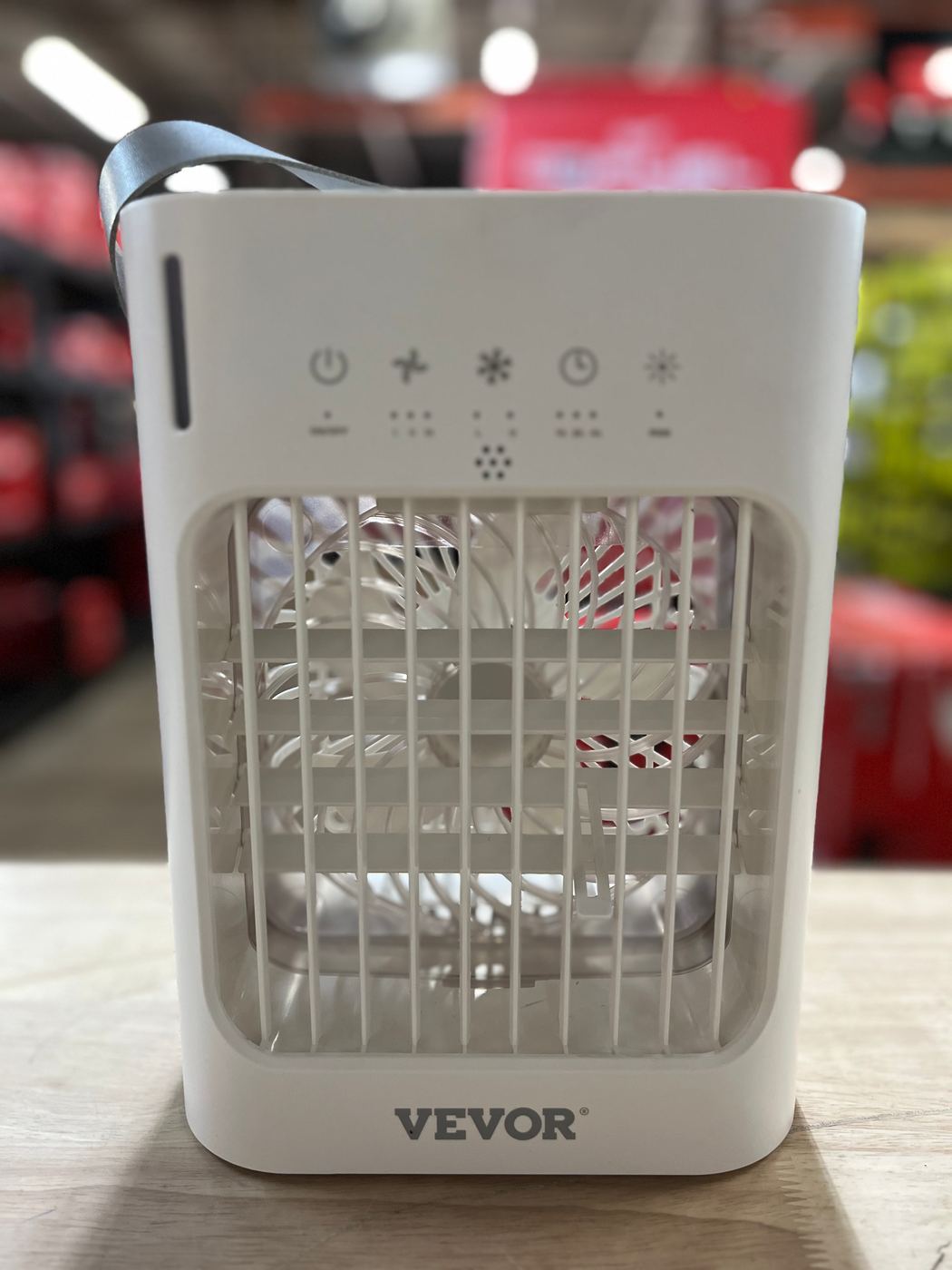VEVOR Portable Air Conditioner, 4-in-1 Evaporative Air Cooler, 3-Speed Mini Air