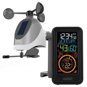 La Crosse Technology Wireless Combo Weather Station with New Breeze Solar Wind