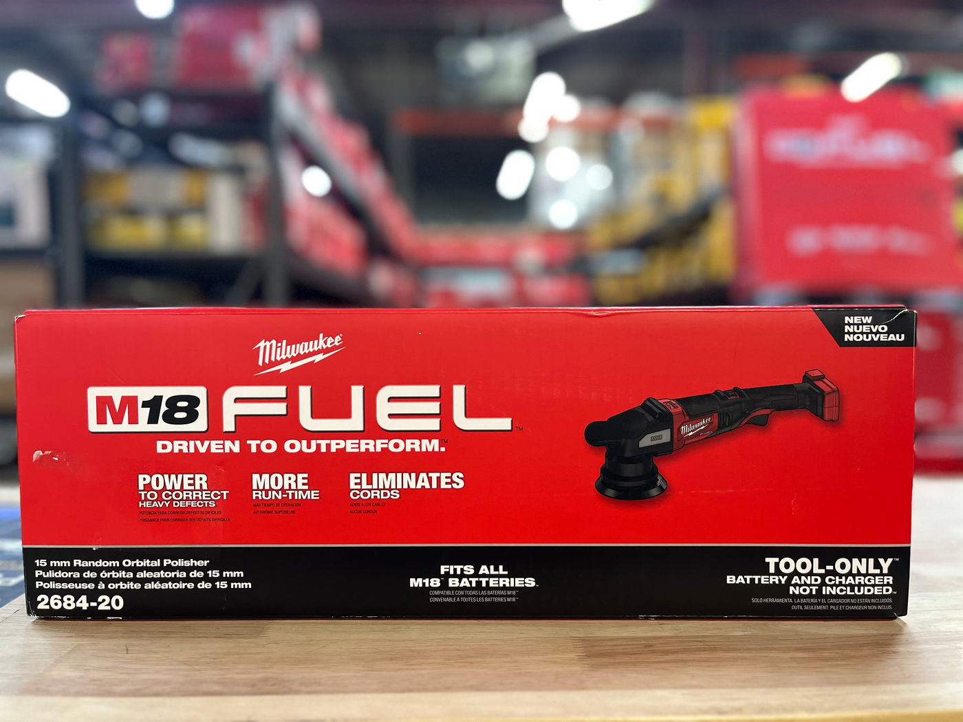 Milwaukee M18 FUEL 15MM DA Polisher