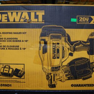 20-Volt MAX Lithium-Ion 15-Degree Cordless Roofing Nailer Kit with Battery 2.0 A