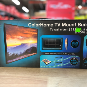 Tzumi Aura LED 65 in. TV Mount Combo 18-PC PDQ 9536HD