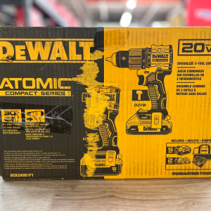 DEWALT ATOMIC 20-Volt Lithium-Ion Cordless 2-Tool Combo Kit with 5.0 Ah and 2.0