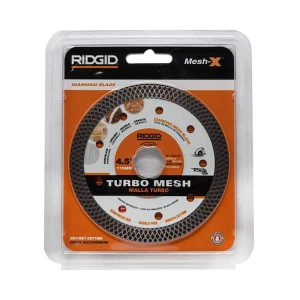 RIDGID 4.5 in. Continuous Rim Blade with Mesh Rim