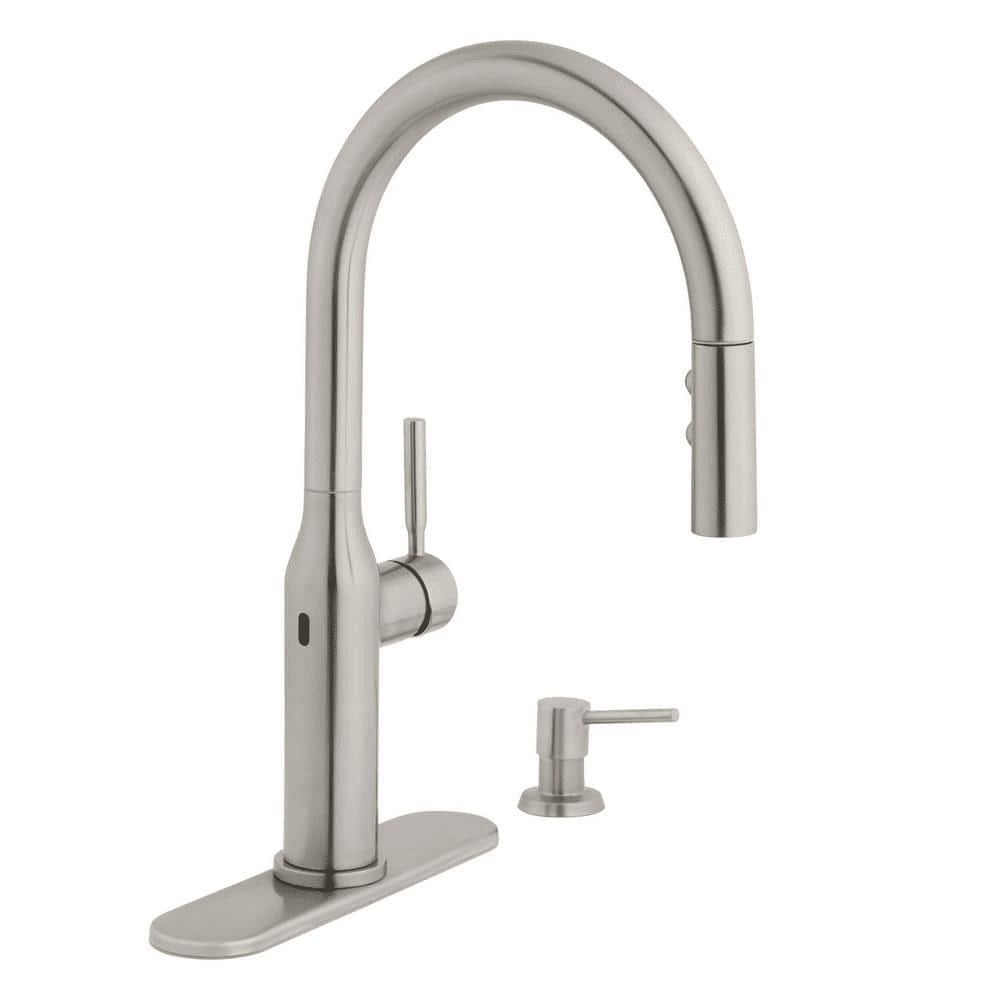 Glacier Bay Upson Touchless Single-Handle Pull-Down Sprayer Kitchen Faucet With