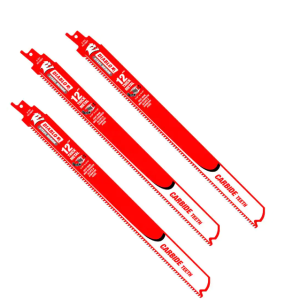 12 in. 8 TPI Steel Demon Carbide Reciprocating Saw Blades for Thick Metal Cuttin
