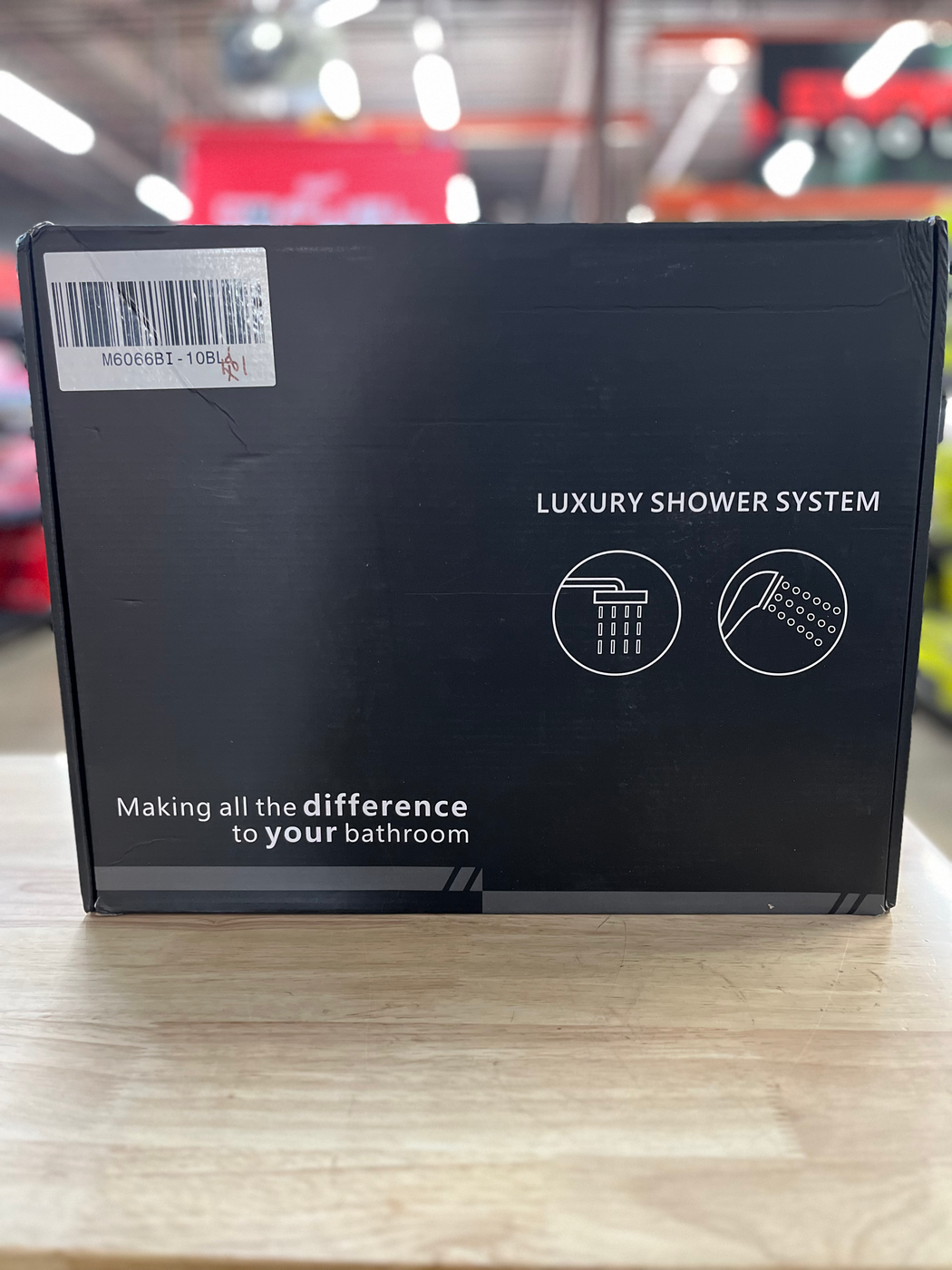 Modern Square Non Shared Function Shower System Package