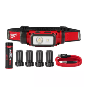 600 Lumens LED REDLITHIUM Hard Hat Headlamp