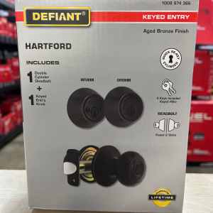Defiant Hartford Aged Bronze Combo Pack