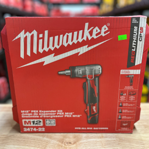 M12 12-Volt Lithium-Ion Cordless PEX Expansion Tool Kit with (2) 1.5 Ah Batterie