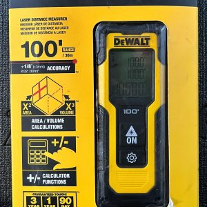 100 ft. Laser Distance Measurer